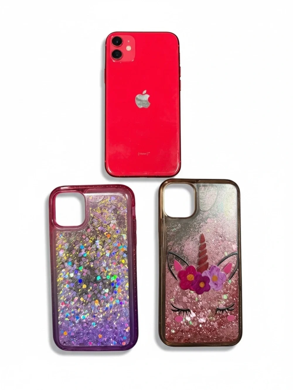 Apple red iphone